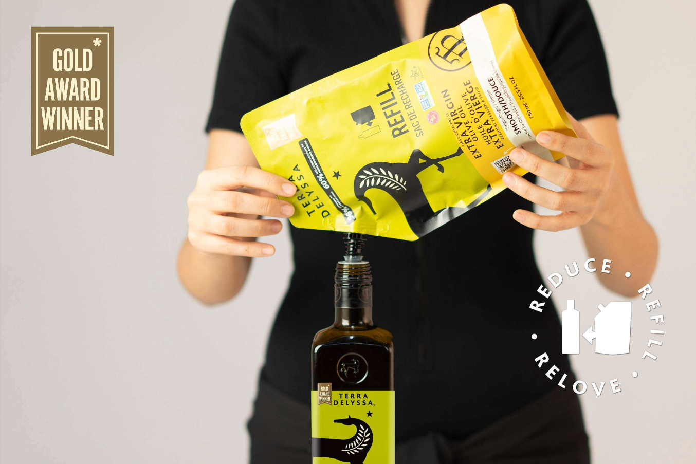 A More Sustainable Way to Refill Olive Oil