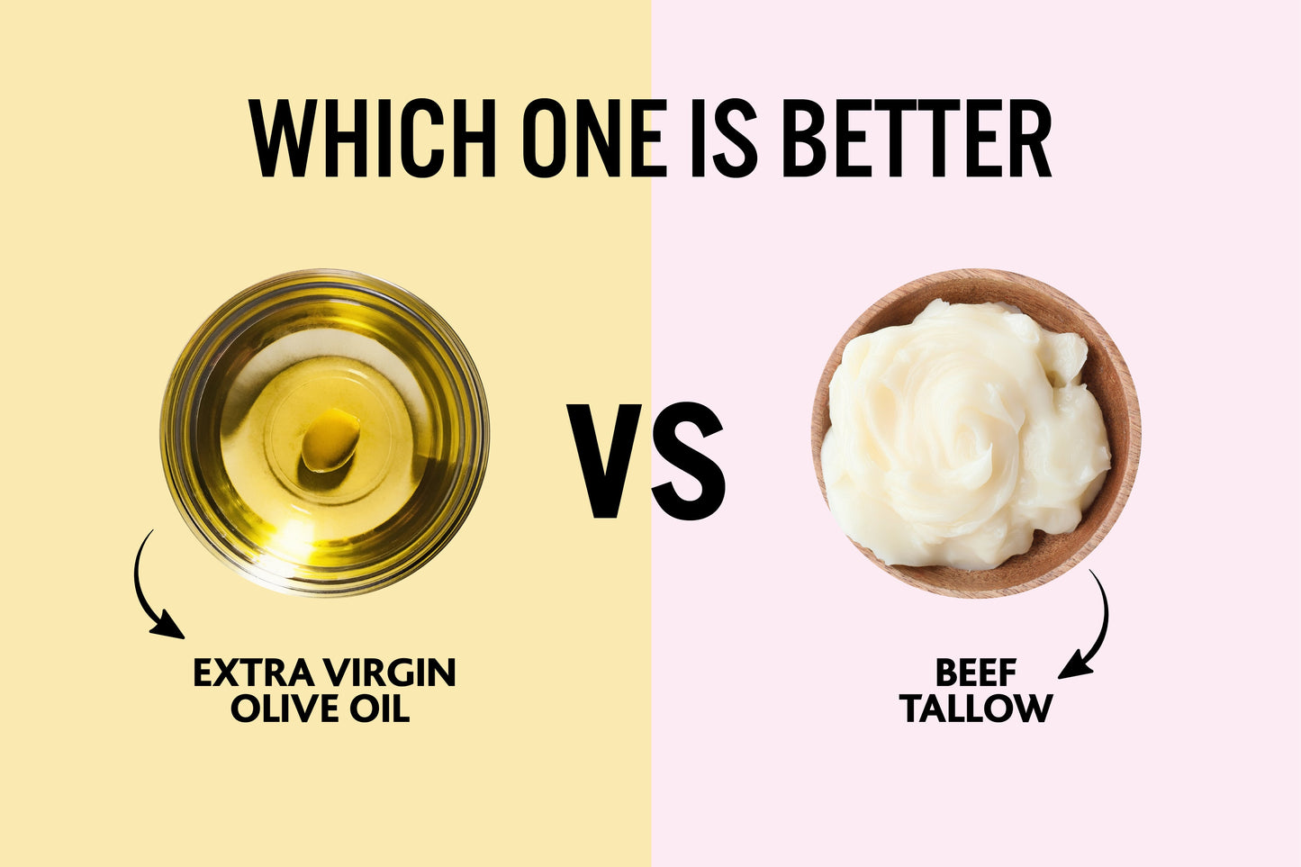 Extra Virgin Olive Oil vs Beef Tallow: Health, Flavor, and Cooking Benefits Compared