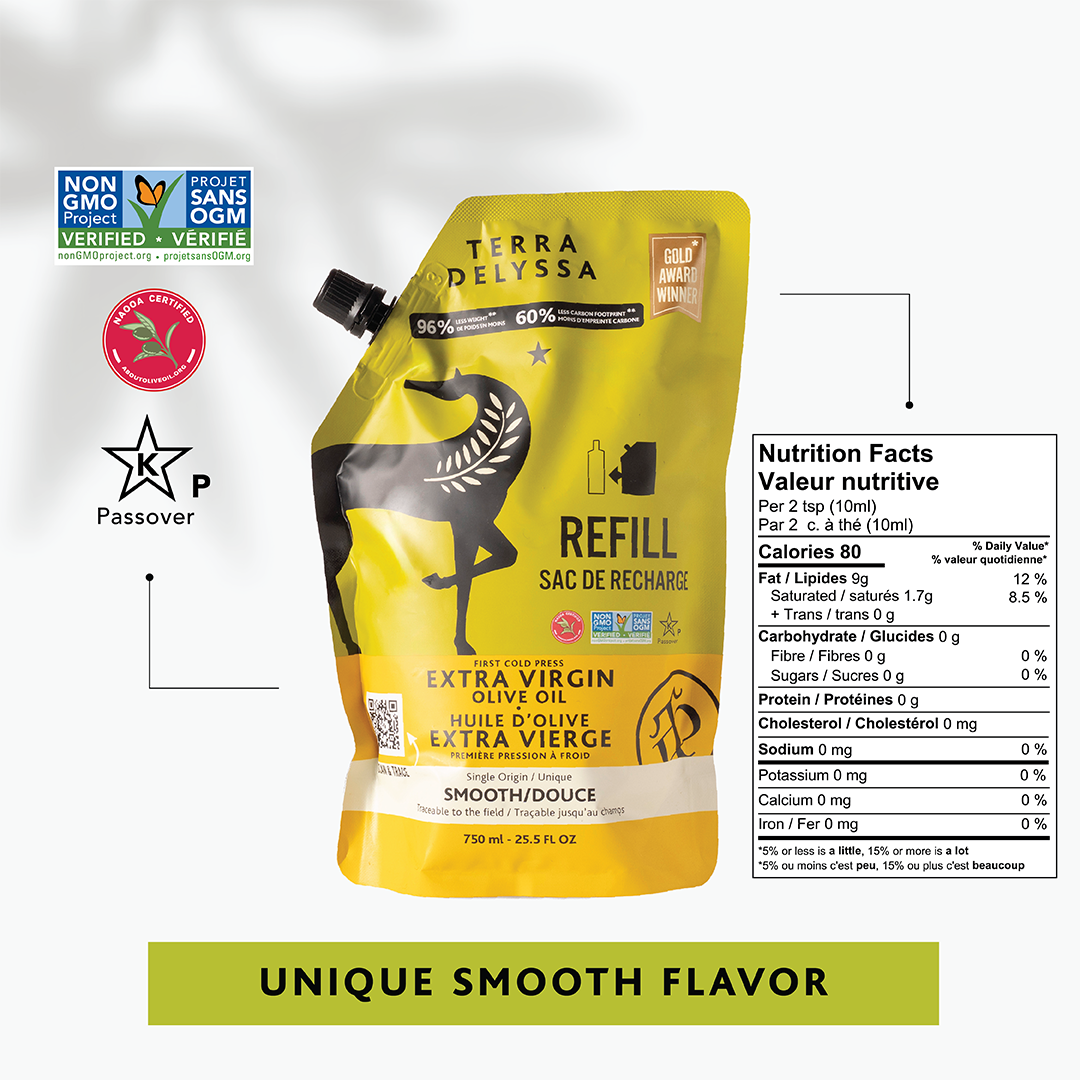 
                  
                    Terra Delyssa Extra Virgin Olive Oil Refill Pouch
                  
                