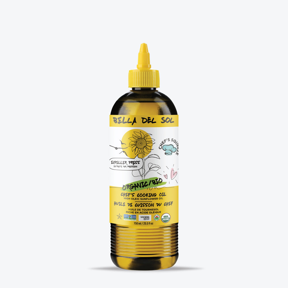 Bella Del Sol Organic High Heat Cooking Oil 750ml