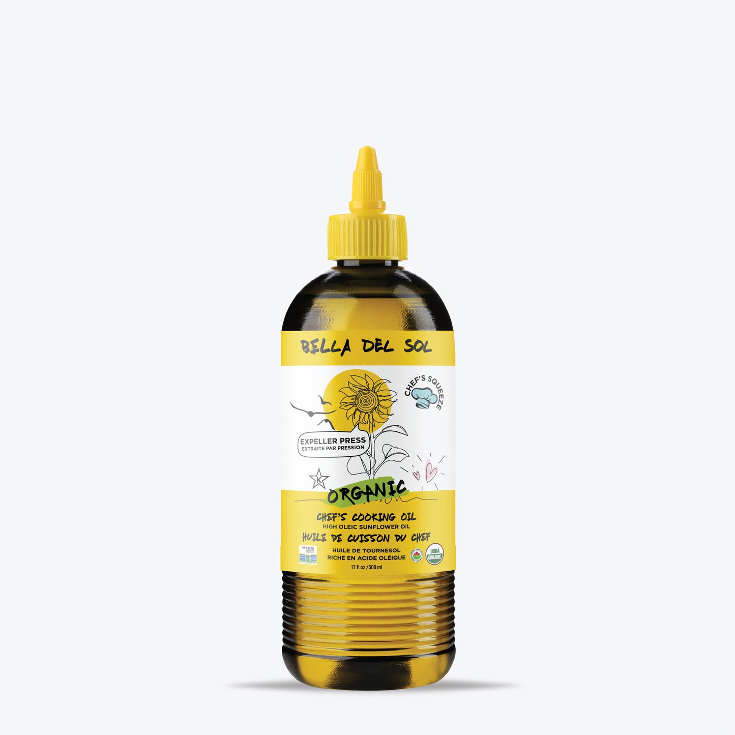 
                  
                    Bella Del Sol Organic High Heat Cooking Oil 500ml
                  
                
