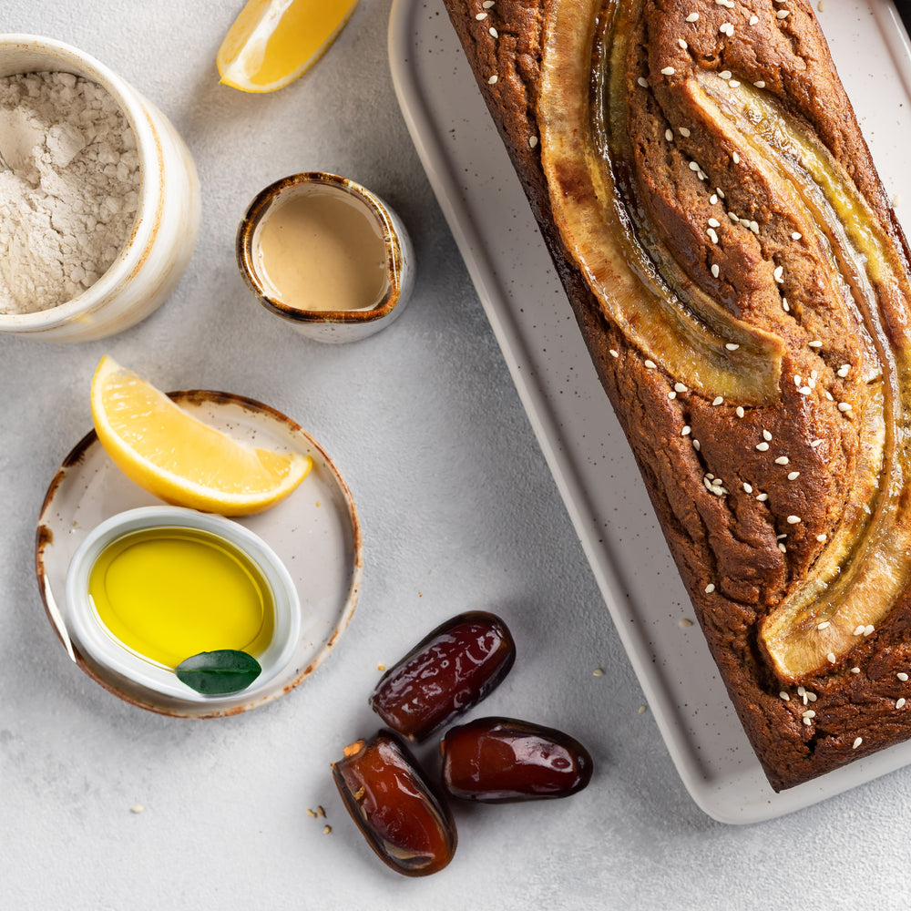 
                  
                    Banana Bread with Dates
                  
                