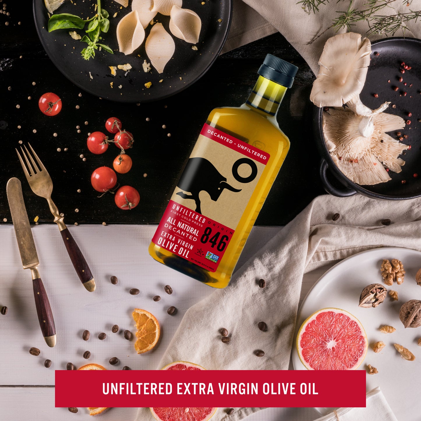 Huile d'olive extravierge non filtrée 1L - Padula Food