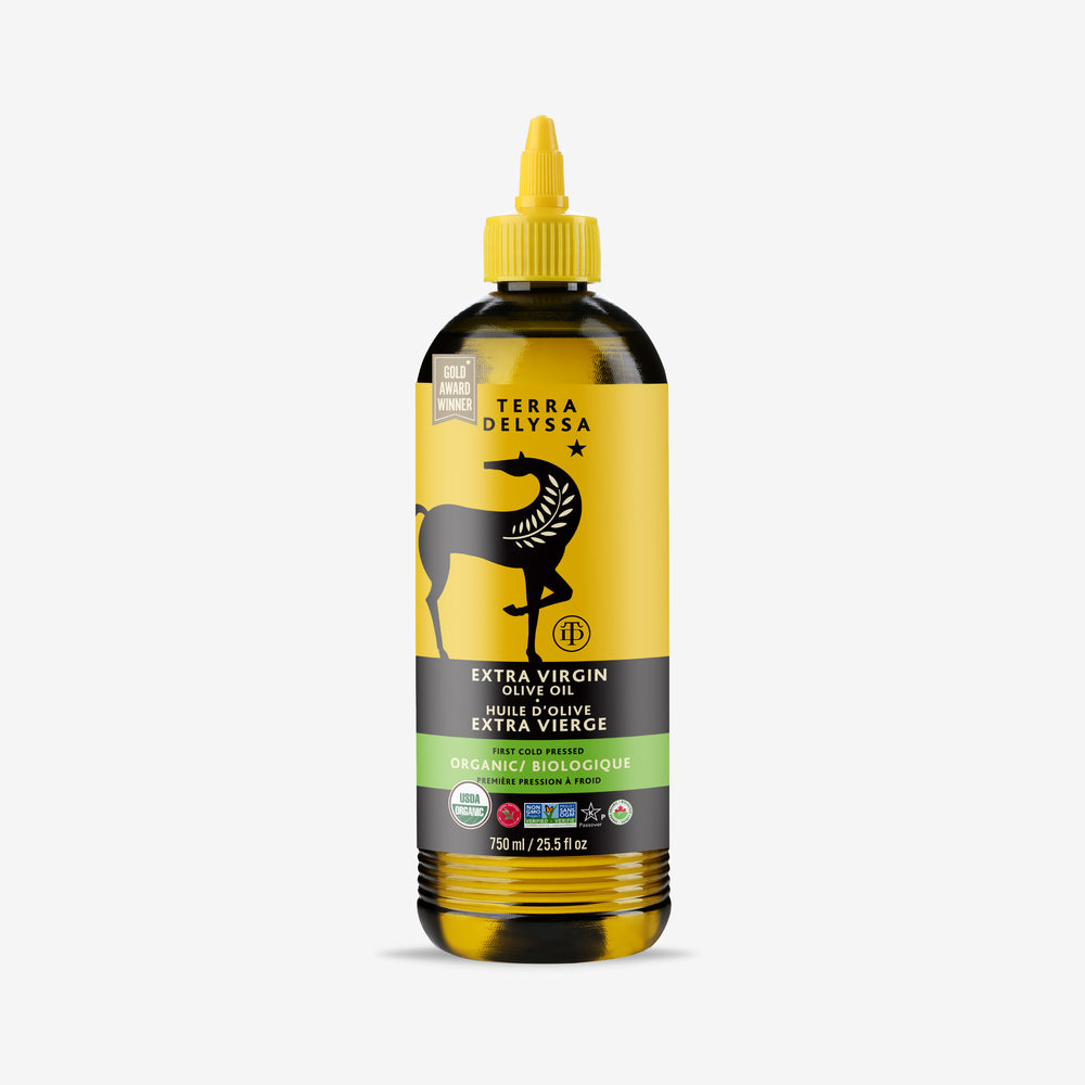 Terra Delyssa Organic Extra Virgin Olive Oil Squeeze Bottle