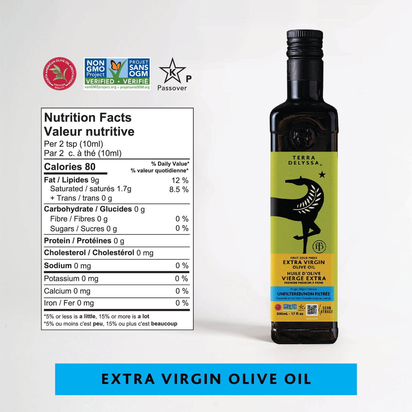 
                  
                    Huile d'olive extra vierge non filtrée
                  
                