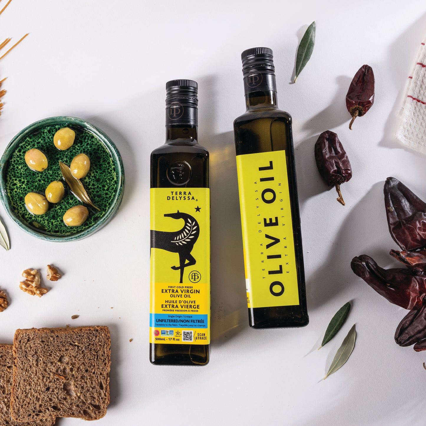 
                  
                    Huile d'olive extra vierge non filtrée
                  
                