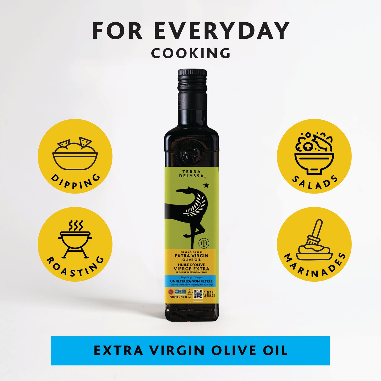 
                  
                    Huile d'olive extra vierge non filtrée
                  
                