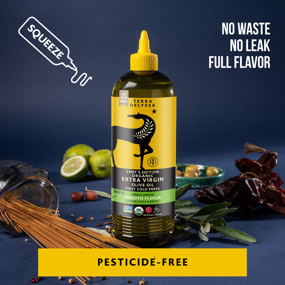 
                  
                    Terra Delyssa Organic Extra Virgin Olive Oil Squeeze Bottle
                  
                