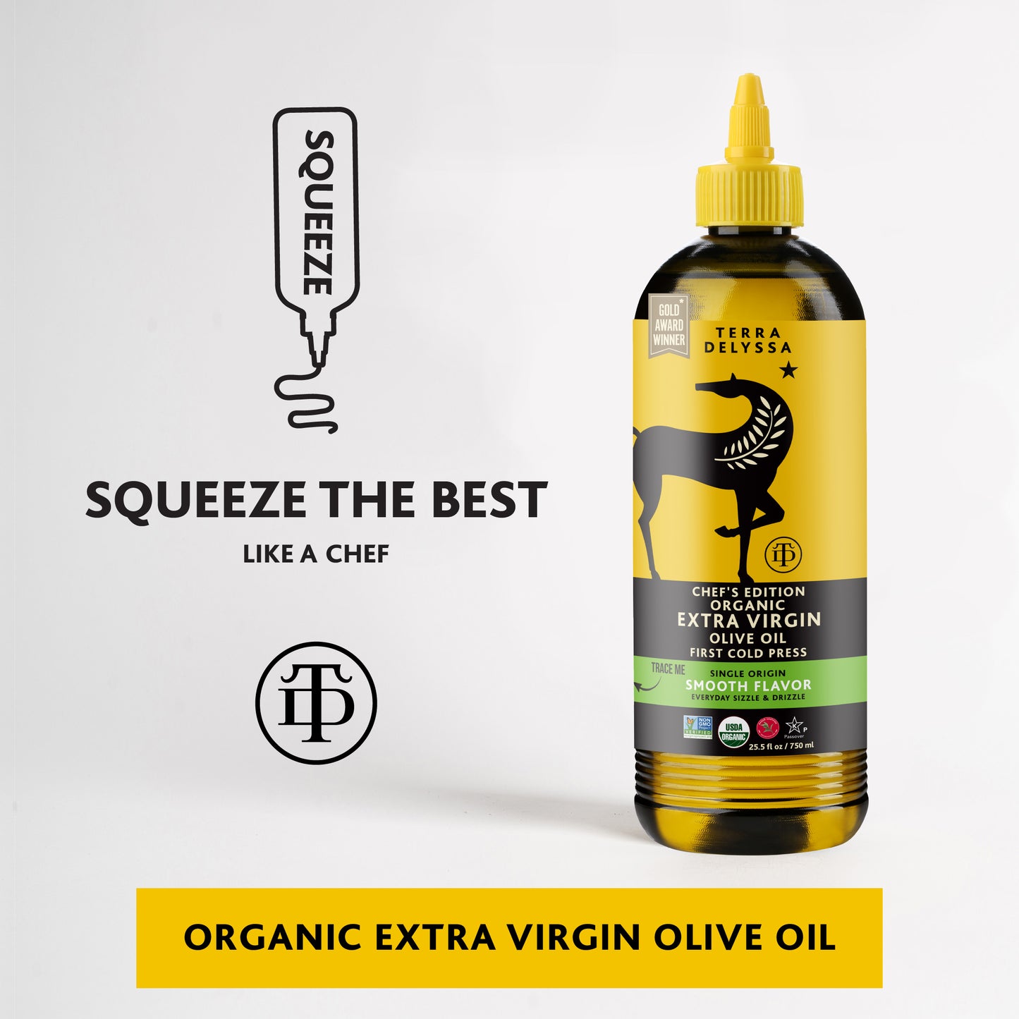 
                  
                    Terra Delyssa Organic Extra Virgin Olive Oil Squeeze Bottle
                  
                