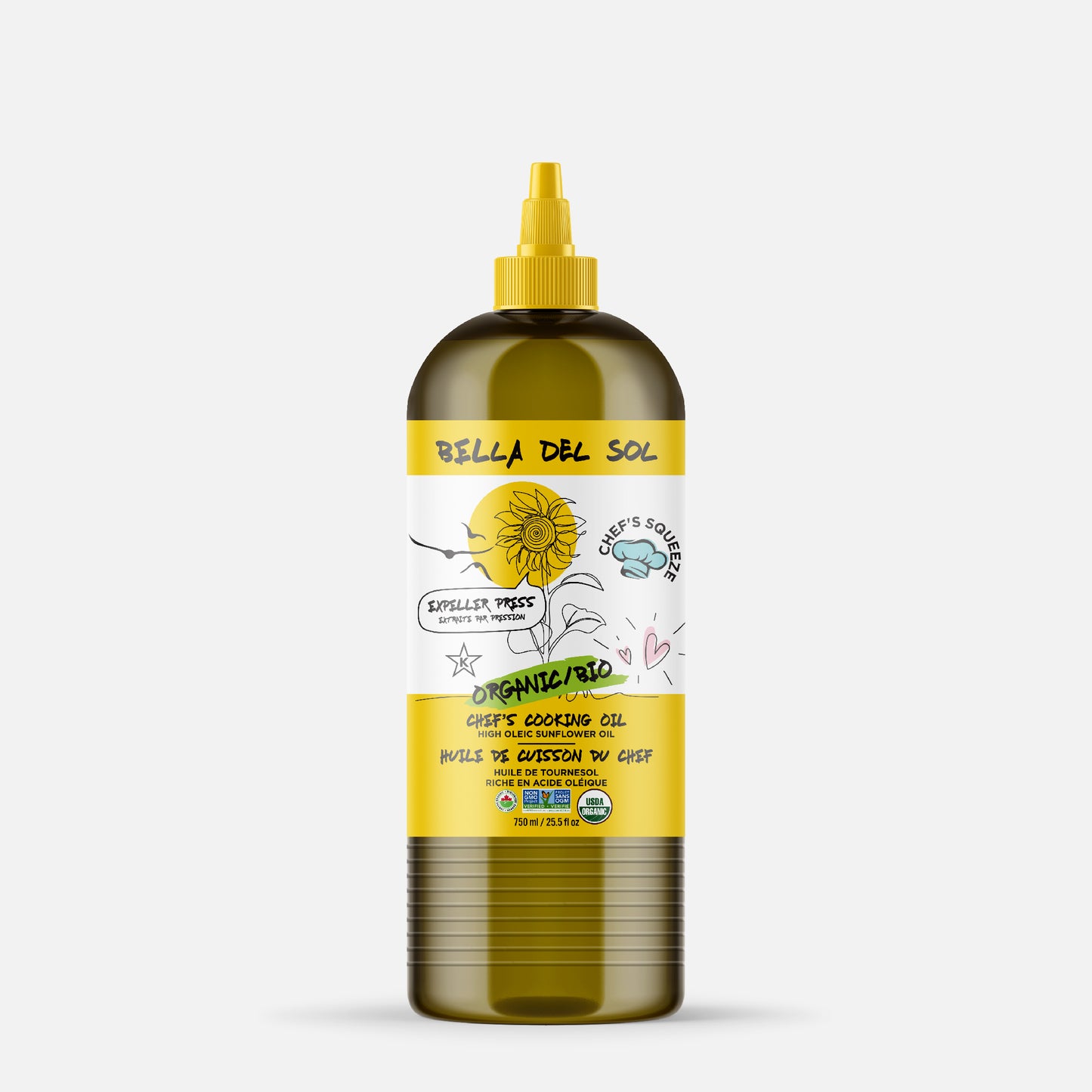 
                  
                    Bella Del Sol Squeezable Organic High Oleic Sunflower Oil
                  
                