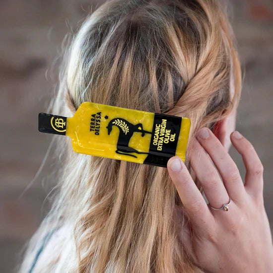 
                  
                    Terra Delyssa 'Olive Oil' Hair Clip
                  
                