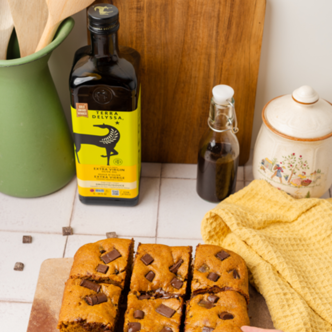 
                  
                    Pumpkin Olive Oil Cake Squares
                  
                