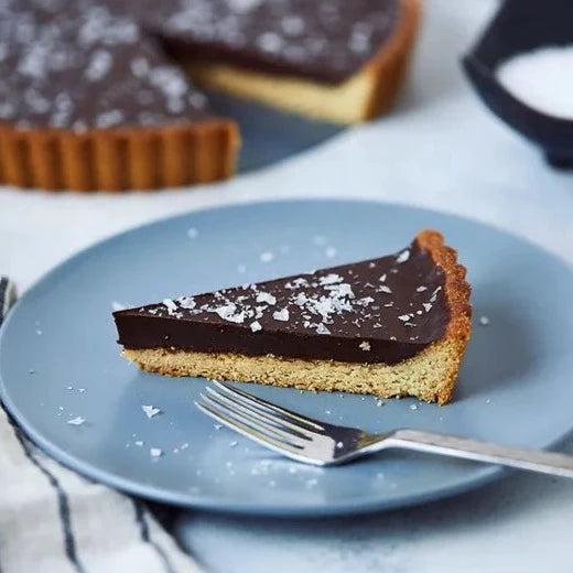 Grain-Free Dark Chocolate Olive Oil Tart