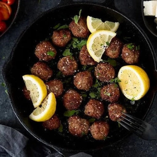 Boulettes de viande gyro grecques 