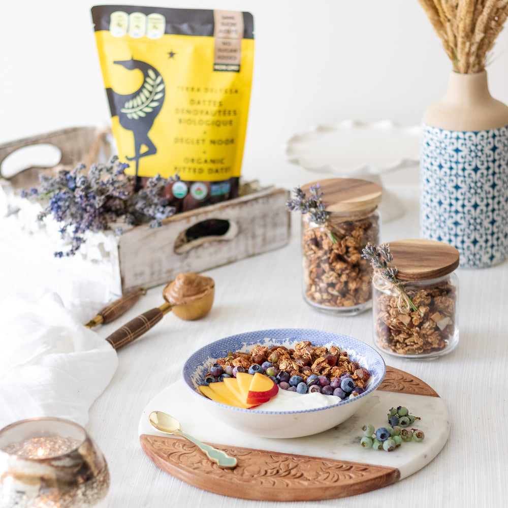Granola sucré aux dattes 