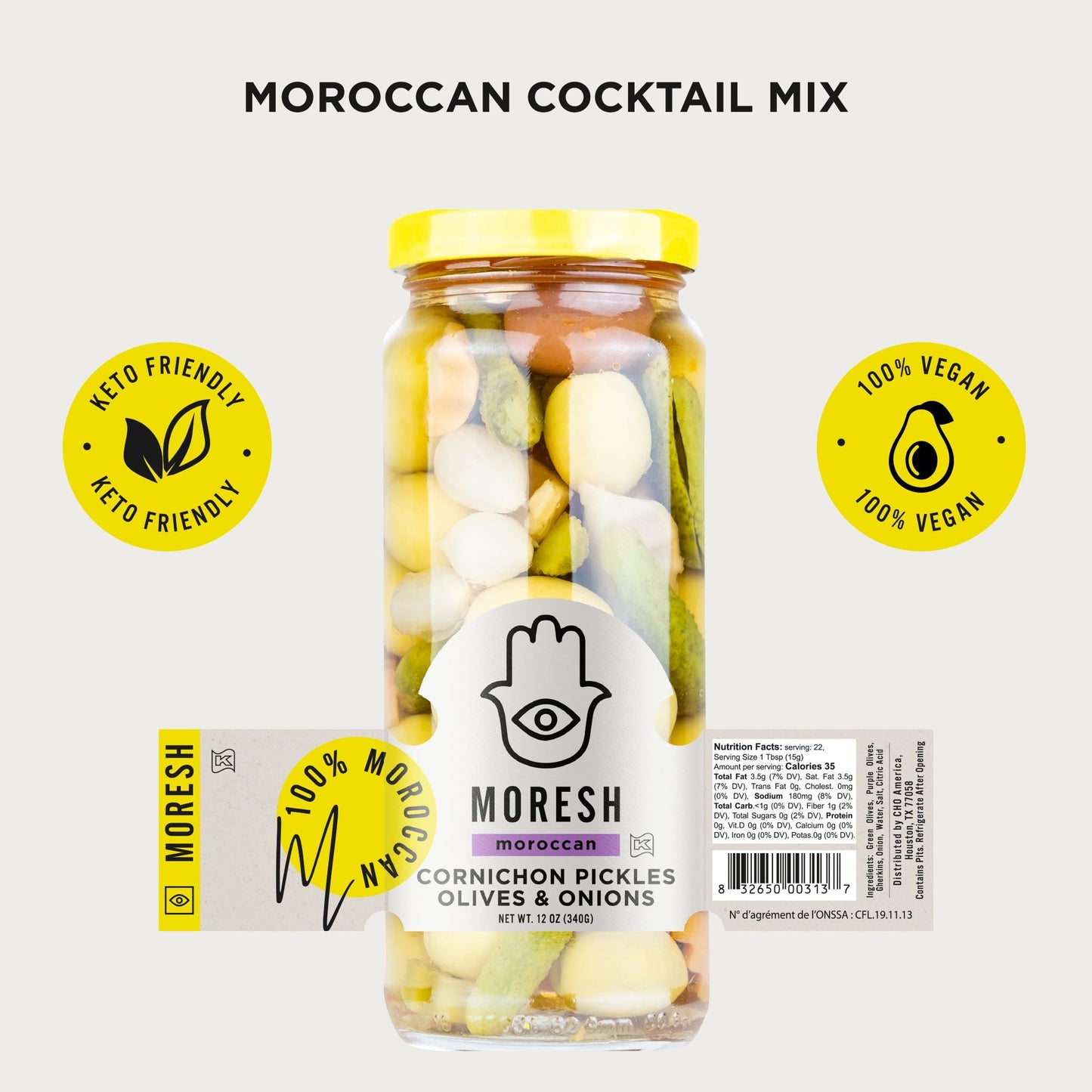 
                  
                    Moresh Cornichon Pickles, Olives, & Onions
                  
                