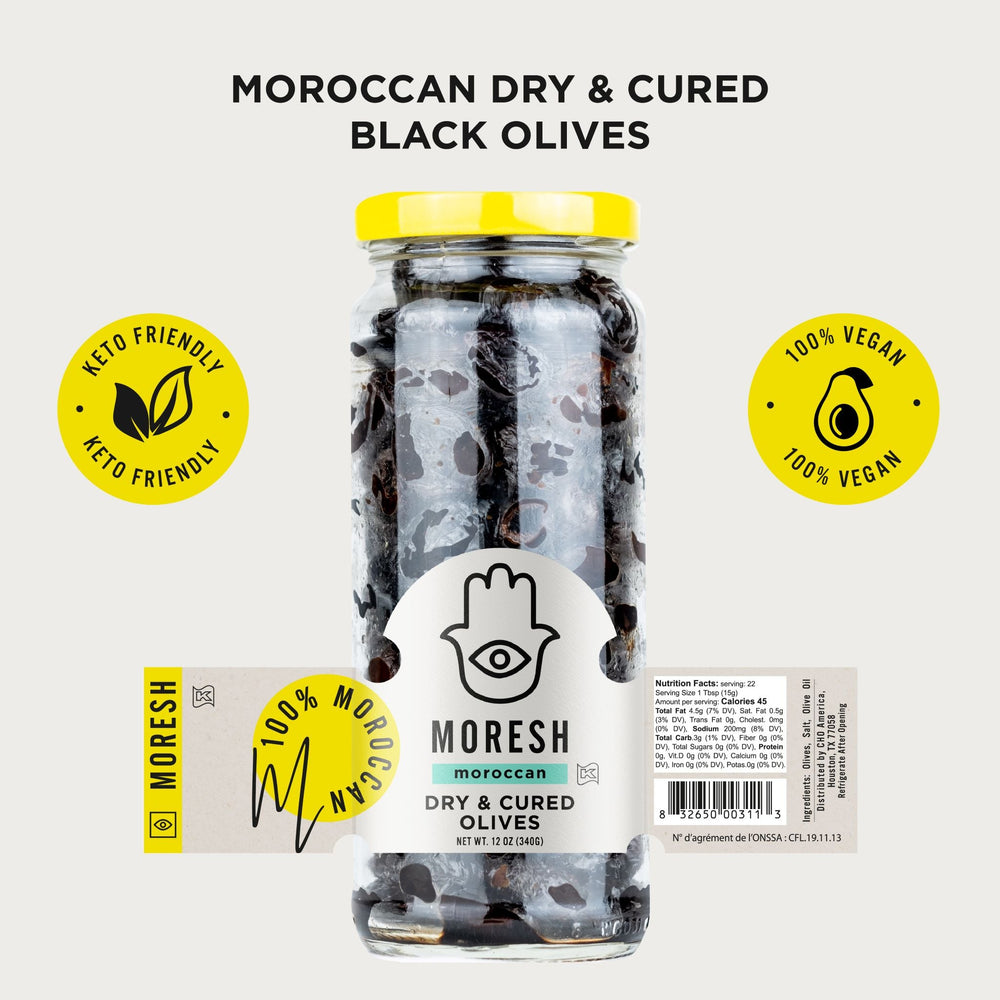 Moresh Dry & Cured Olives – Terra Delyssa Canada