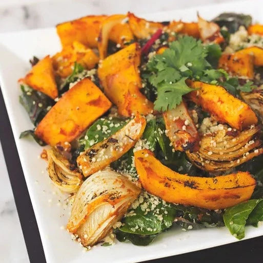 
                  
                    Red Curry Roasted Pumpkin And Fennel Quinoa Salad
                  
                