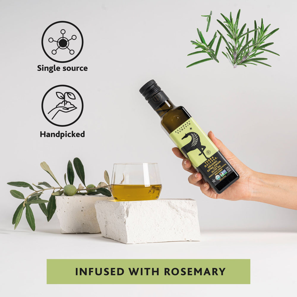 
                  
                    Rosemary Infused Extra Virgin Olive Oil
                  
                