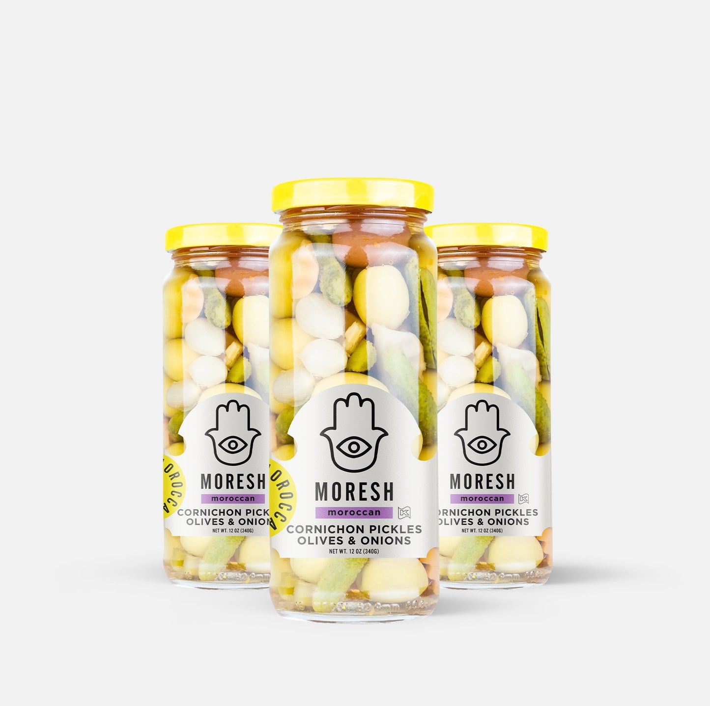 
                  
                    Moresh Cornichon Pickles, Olives, & Onions
                  
                