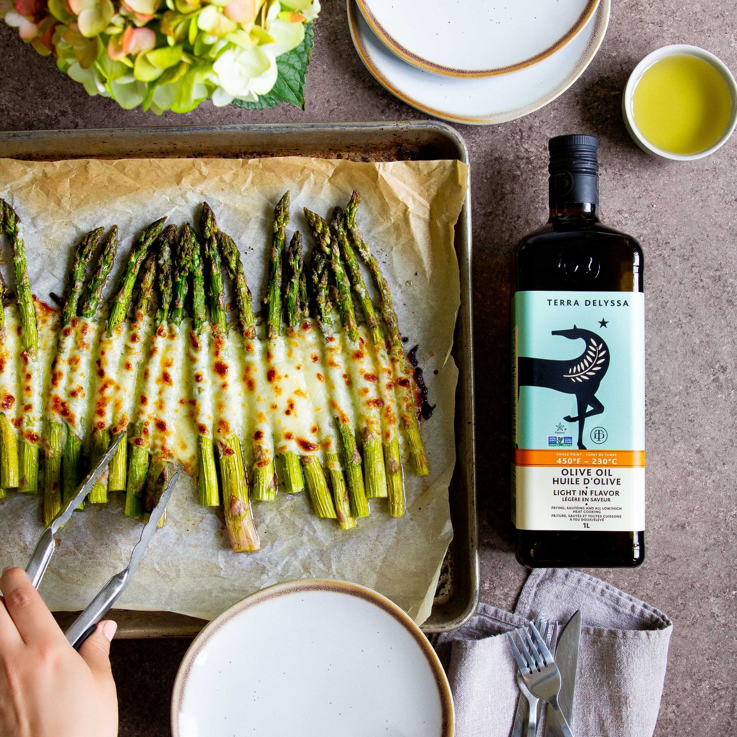 
                  
                    Oven Roasted Cheesy Asparagus
                  
                