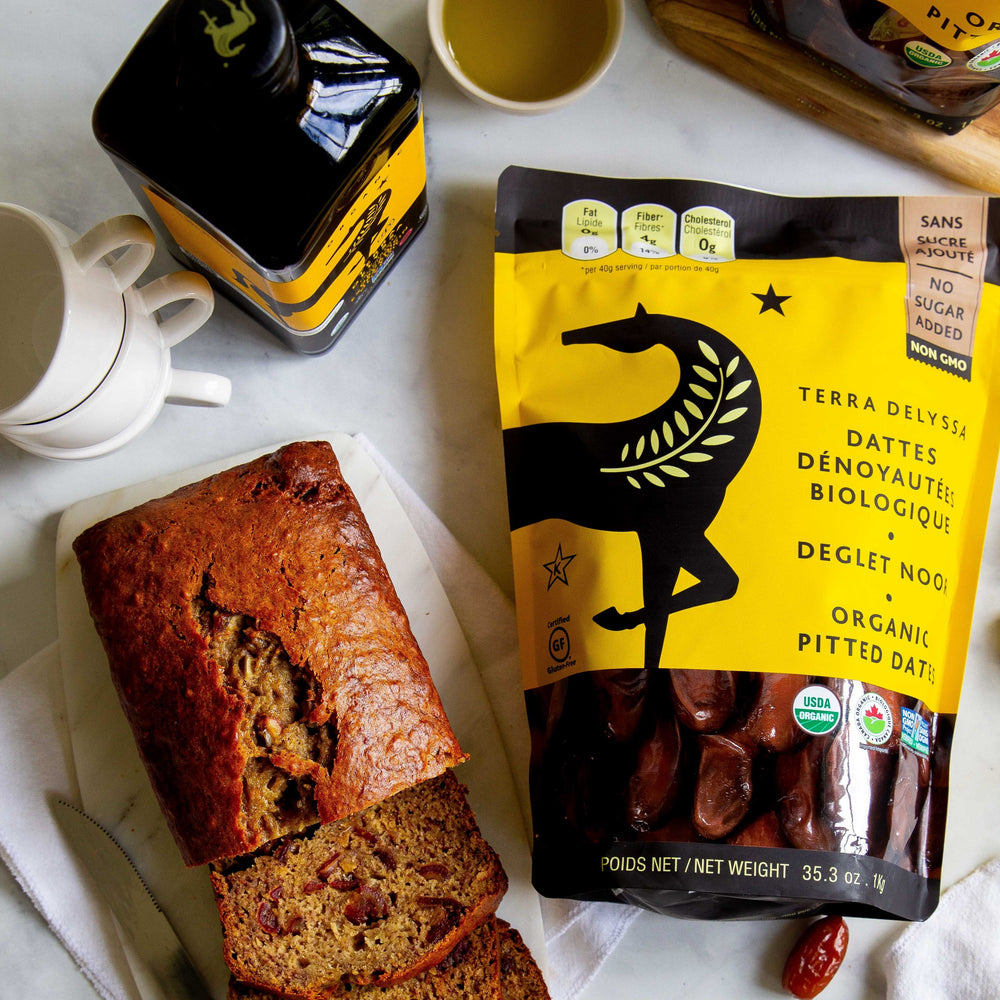 Banana Bread with Dates