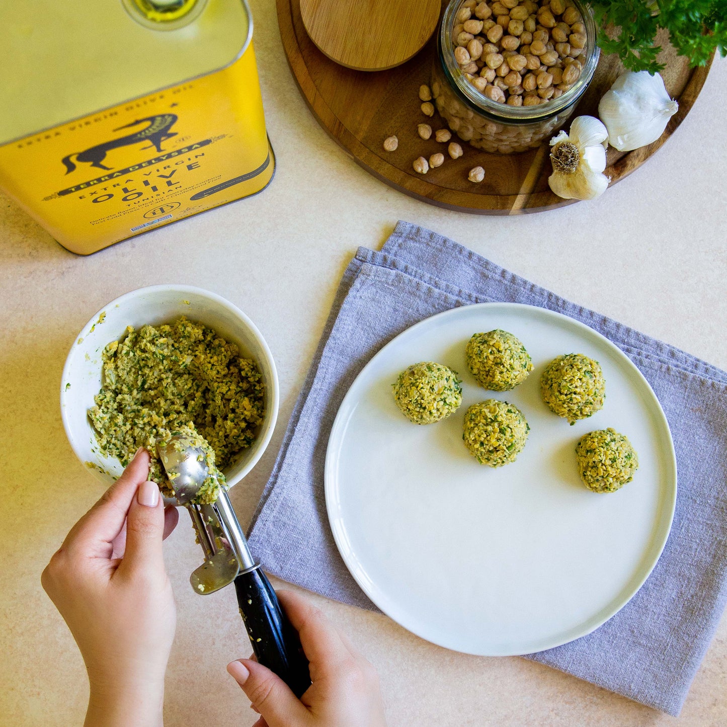 
                  
                    Fried Falafel
                  
                