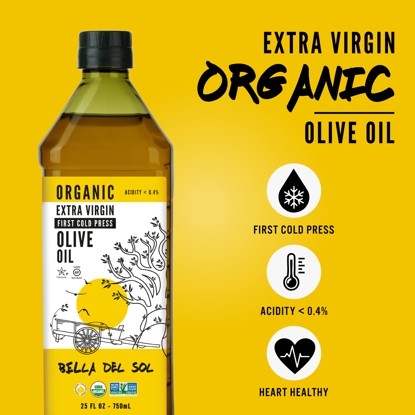 
                  
                    Huile d'olive extra vierge biologique Bella Del Sol
                  
                